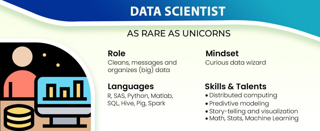 Infographics : The Different Data Science Roles in The Industry