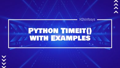 Python Timeit