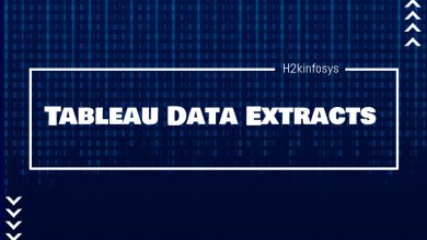 Tableau Data Extracts