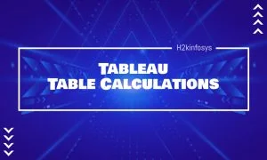 Tableau Table Calculations