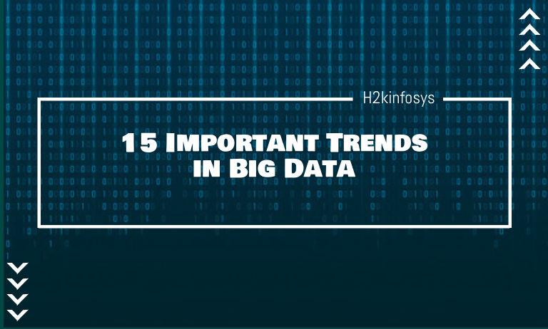 15 Important Trends in Big Data 15 Important Trends in Big Data