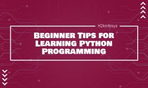 Beginner Tips for Learning Python Programming