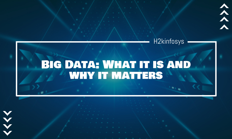 Big Data: What it is and why it matters