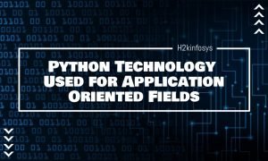 Python Technology Used for Application Oriented Fields
