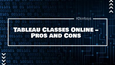 Tableau Classes Online - Pros and Cons