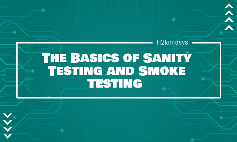 Sanity Testing Smoke Testing