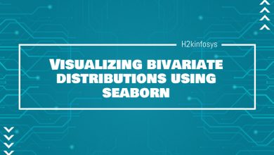 Visualizing bivariate distributions using seaborn