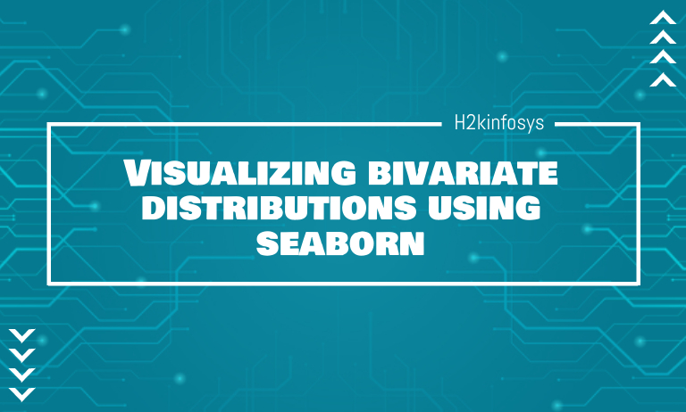 Visualizing bivariate distributions using seaborn