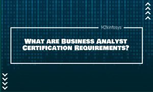 Business Analyst Certification Requirements