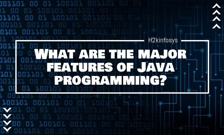 WhatarethemajorfeaturesofJavaprogramming