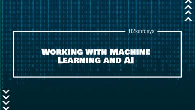 Working with Machine Learning and AI