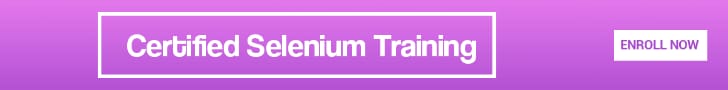 Selenium Testing Certification Course Certified Selenium Training Online