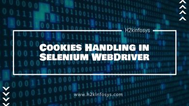 Cookies Handling in Selenium WebDriver