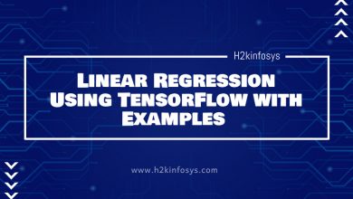 Linear Regression Using TensorFlow with Examples