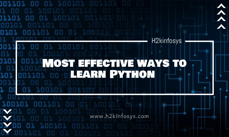 Most effective ways to learn Python