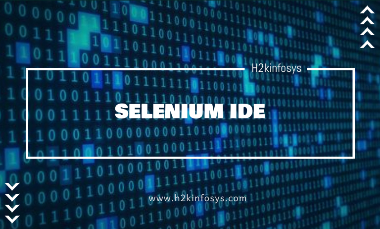 SELENIUM IDE