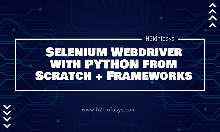 Selenium Webdriver with PYTHON from Scratch + Frameworks