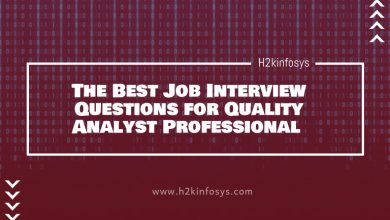 Questions for Quality Analyst Professional