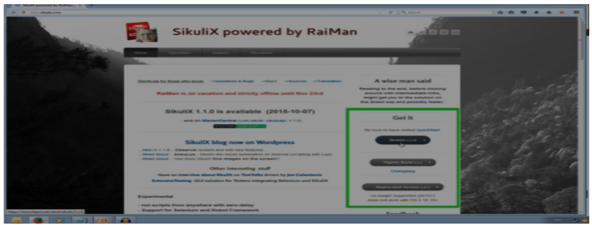 SIKULI AUTOMATION TOOL