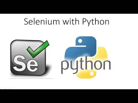 Selenium Webdriver with PYTHON from Scratch Selenium testing