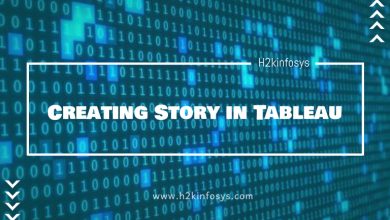 Creating Story in Tableau