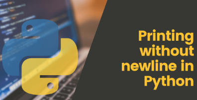 Python Print WITHOUT Newline Python Print