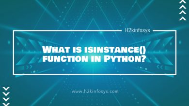 What is isinstancefunction in Python