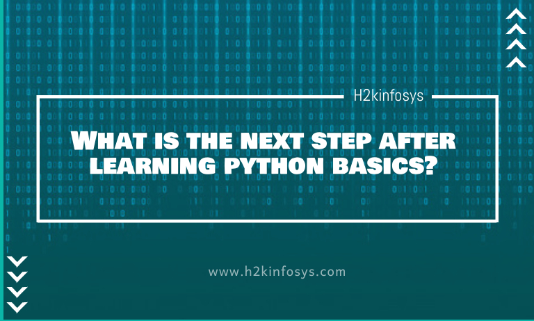 What is the next step after learning python basics?