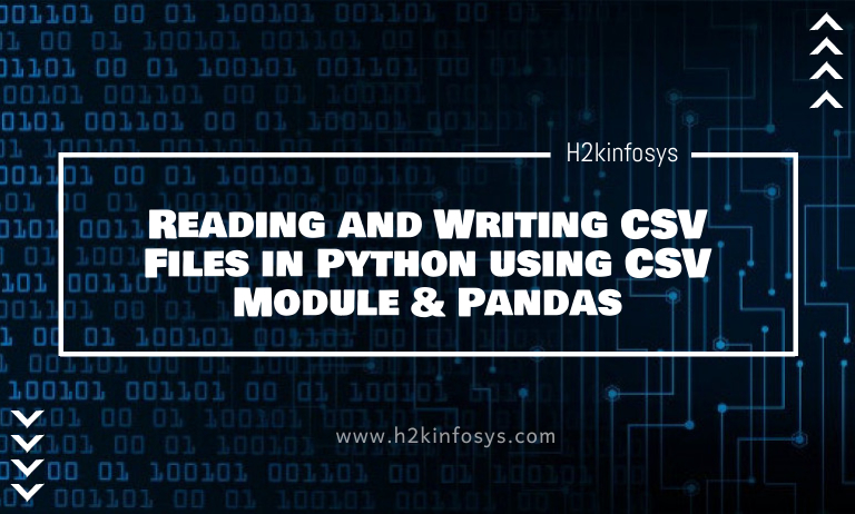 Reading and Writing CSV Files in Python using CSV Module & Pandas