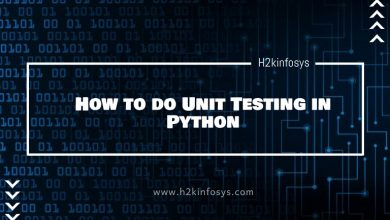 How to do Unit Testing in Python