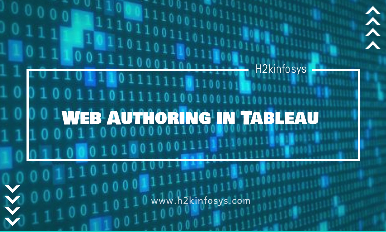 Web Authoring in Tableau Web Authoring in Tableau