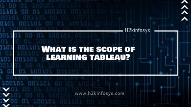 What is the scope of learning tableau?
