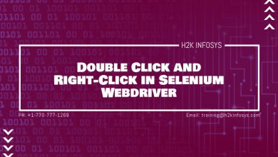 Double Click and Right-Click in Selenium Webdriver