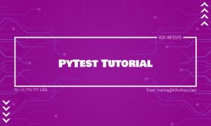 PyTest Tutorial