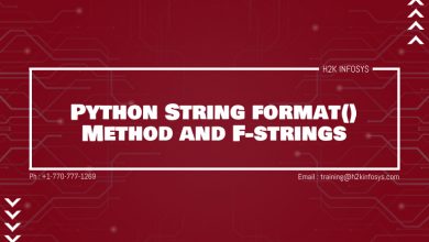 Python String format Method and F-strings