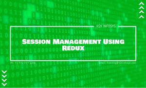 Session Management Using Redux