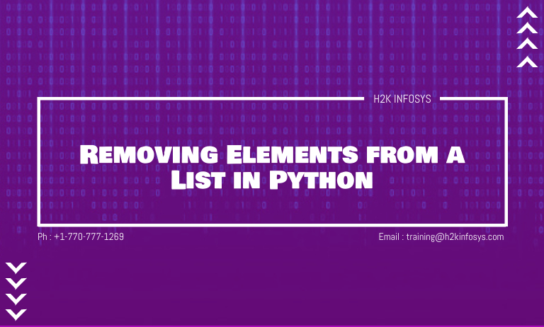 Removing Elements from a List in Python