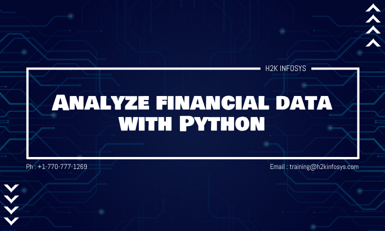 Analyze financial data with Python