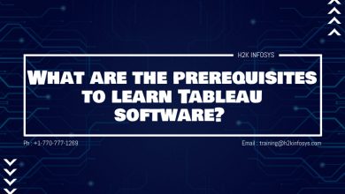 What are the prerequisites to learn Tableau software?