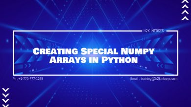 Creating Special Numpy Arrays in Python