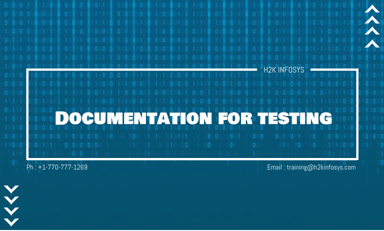 Documentation for testing