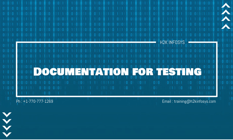 Documentation for testing Documentation for testing