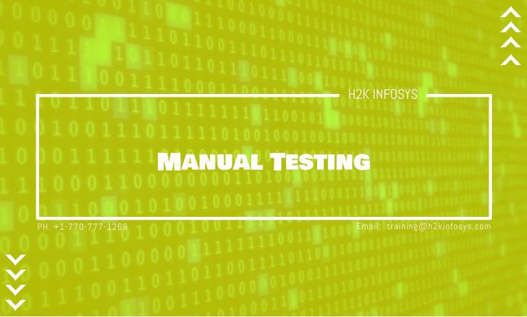 Manual Testing Manual Testing