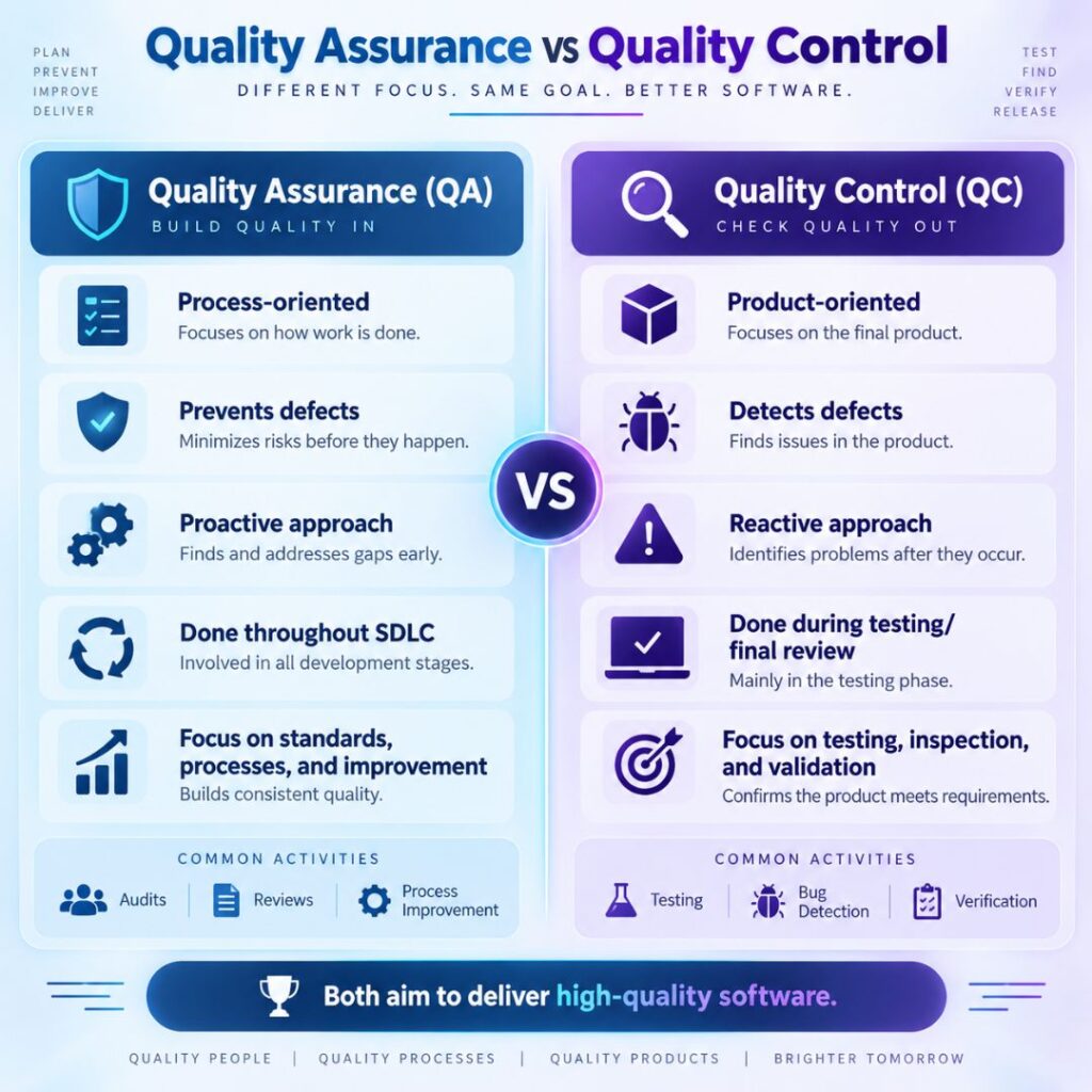 Quality Assurance Vs Quality Control: Key Differences Explained Quality Assurance vs Quality Control