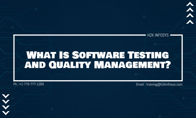 What Is Software Testing and Quality Management