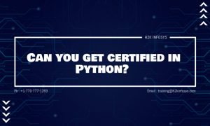Can you get certified in Python?