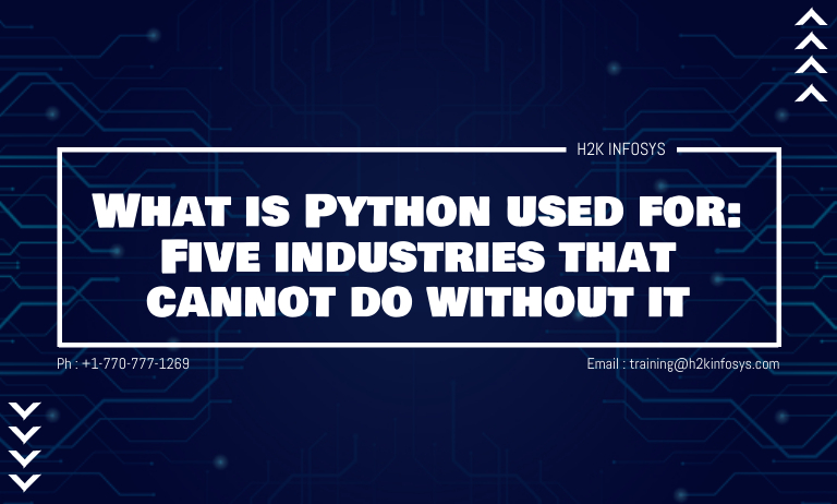 What is Python used for: Five industries that cannot do without IT What is Python used for: Five industries that cannot do without it