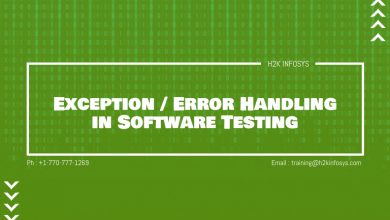 Error Handling