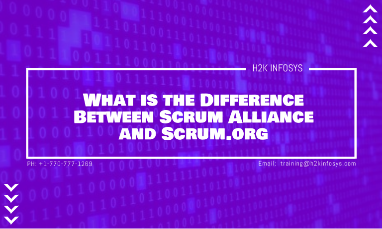 Scrum Alliance and Scrum.org