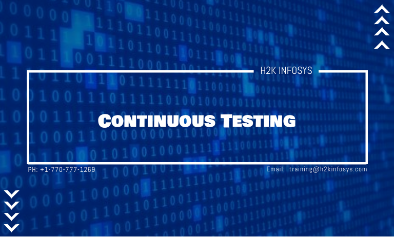 Continuous Testing Continuous Testing